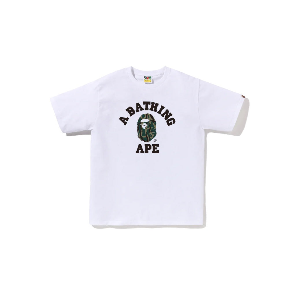 BAPE Trial Camo College Tee - BAPE T-Shirt | ZICO.BKK