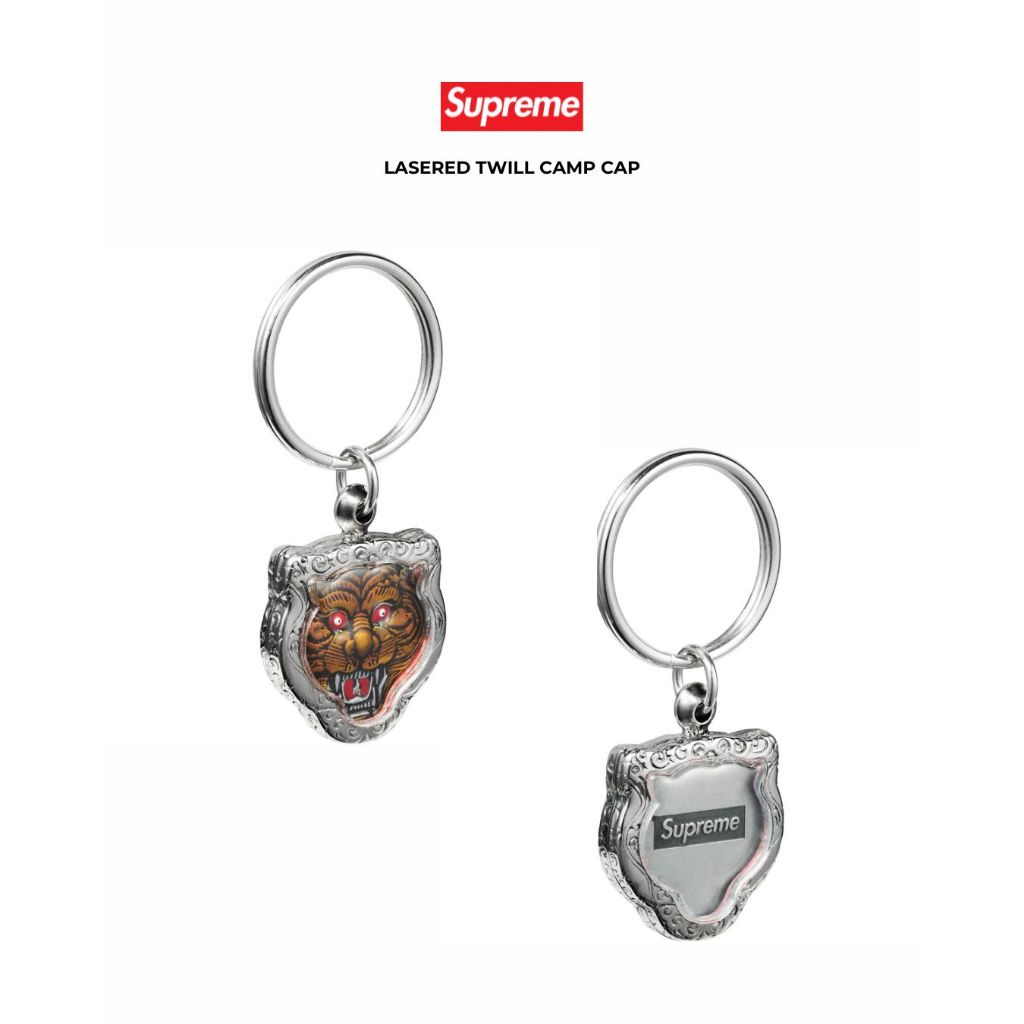 Supreme Tiger Keychain (FW24)