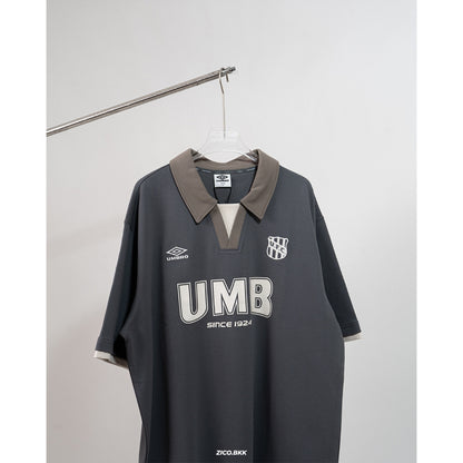 UMBR Retro Polo (Drakrock Grey/ Rain Morning/ Gravel Brown)