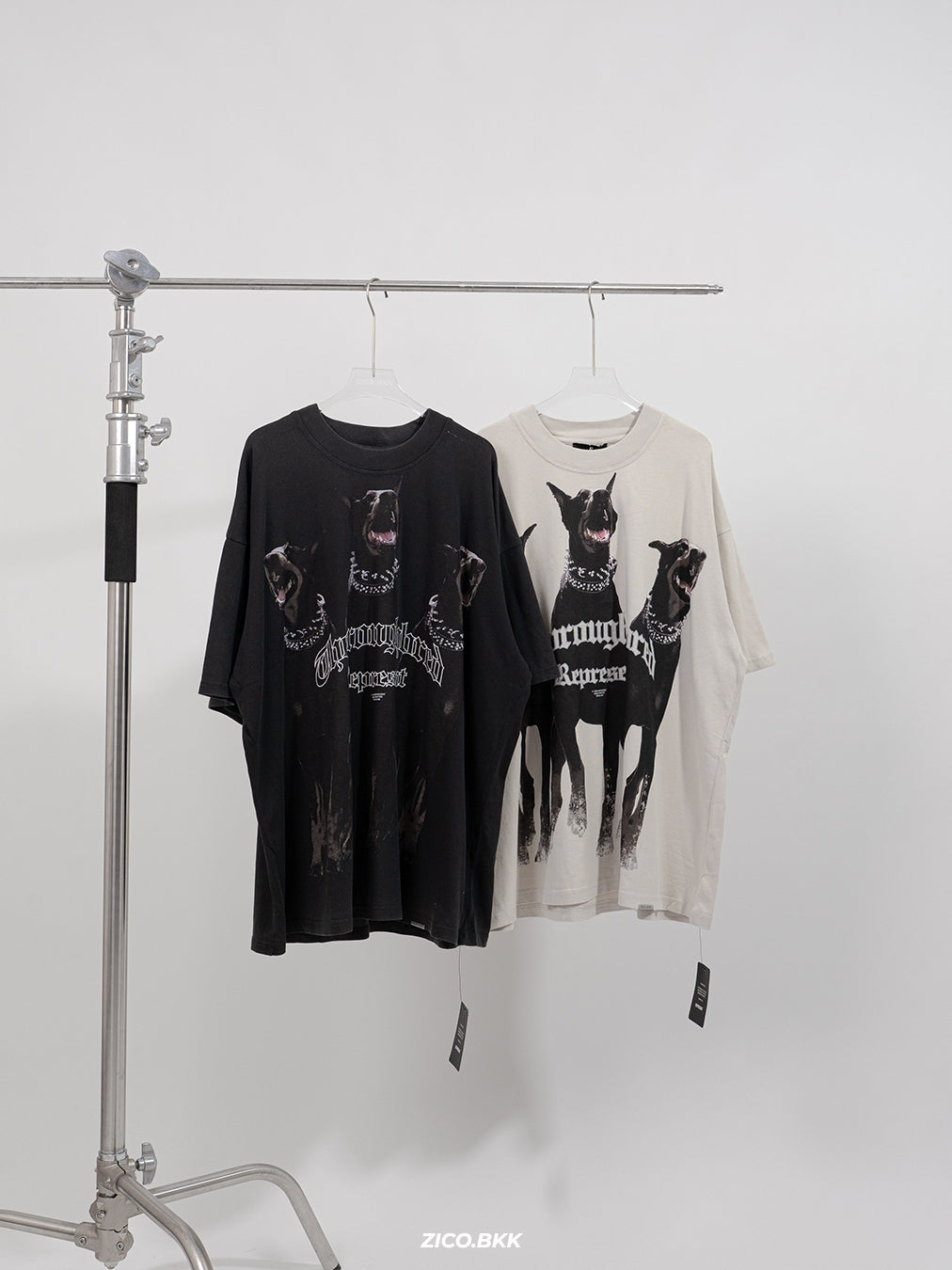 Represent Thoroughbred T-Shirt - Vintage Black — รูปสินค้าจากร้าน Shopee 1