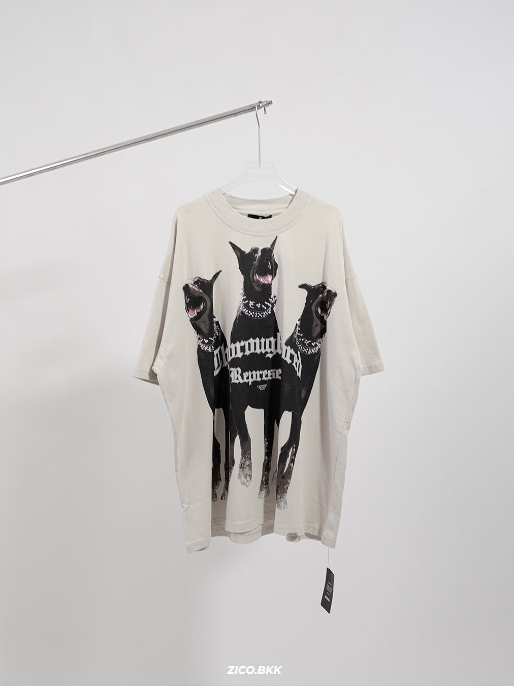 Represent Thoroughbred T-Shirt - Vintage Black — รูปสินค้าจากร้าน Shopee 5