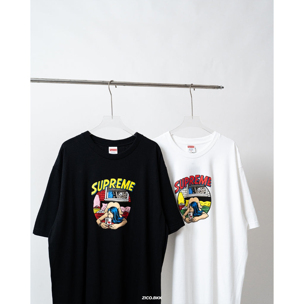 Supreme Bedroom Tee (SS25) (Black/White) - Supreme T-Shirt | ZICO.BKK