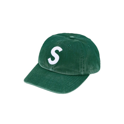 Supreme Pigment Coated S Logo 6-Panel Cap (SS25)