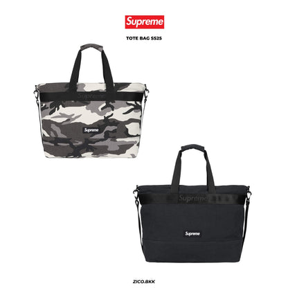 Supreme Tote Bag (SS25) (Black/ Camo)