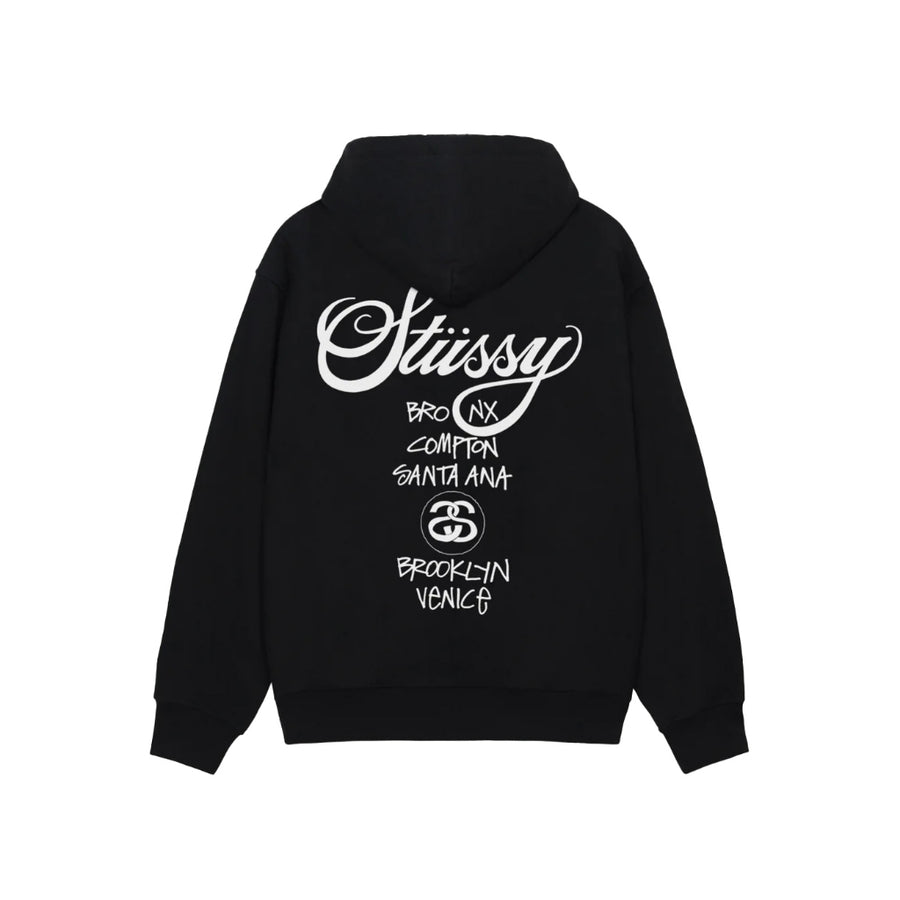 Stussy World Tour Hoodie (SS25) - Stussy Hoodie | ZICO.BKK