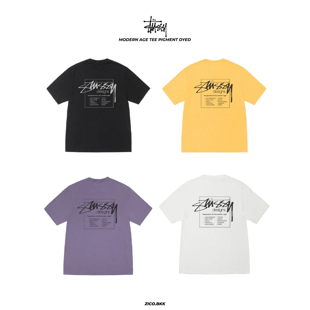 Stussy Modern Age Tee Pigment Dyed - Stussy T-Shirt | ZICO.BKK