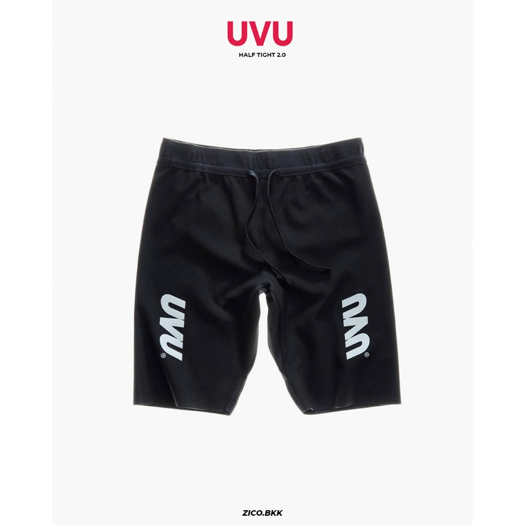 レッグウェア UVU club V2 Half Tight Training club UVU Half Tight 2.0 Black | Running Half Tight | ZICO.BKK – zico.bkk
