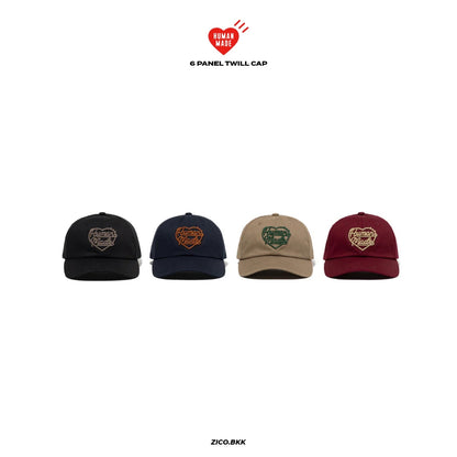 Human Made 6 Panel Twill Cap (HM30GD100)