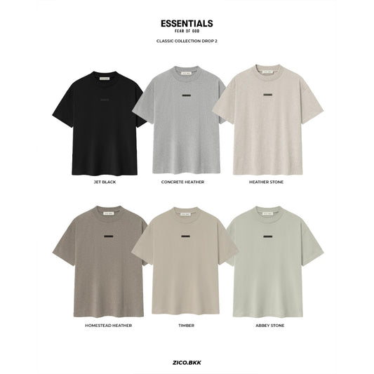Essentials Classic Short Sleeve Tee (SS25) [Classic Collection Drop 2] - Essentials Fear of God T-Shirt | ZICO.BKK