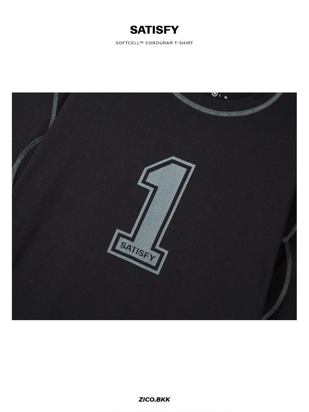 Satisfy SoftCell™ Cordura® T-Shirt — ภาพสินค้า 3