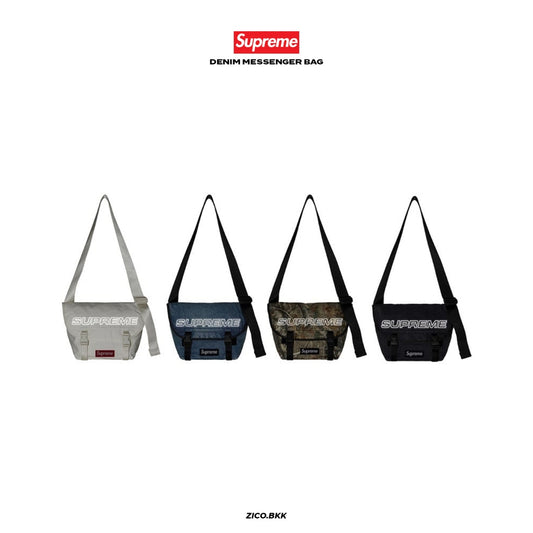 Supreme Denim Messenger Bag (FW25) - Supreme Bag | ZICO.BKK