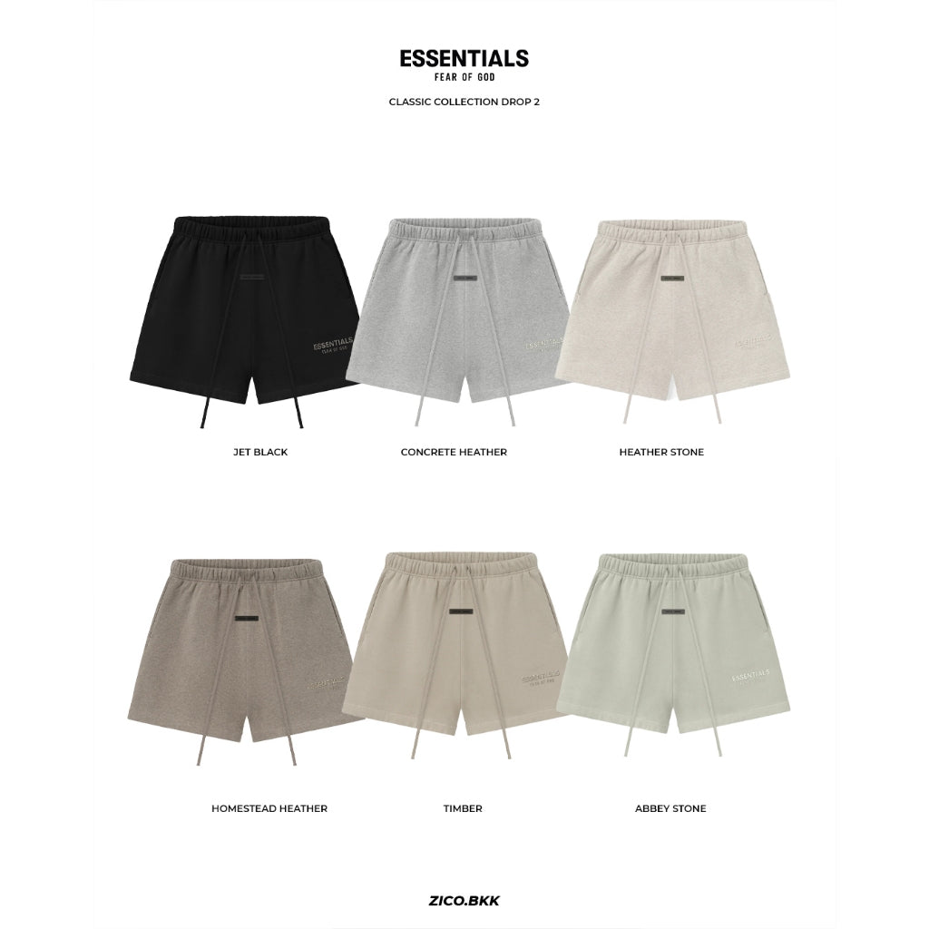 Essentials Classic Fleece Sweatshort (SS25) [Classic Collection Drop 2]