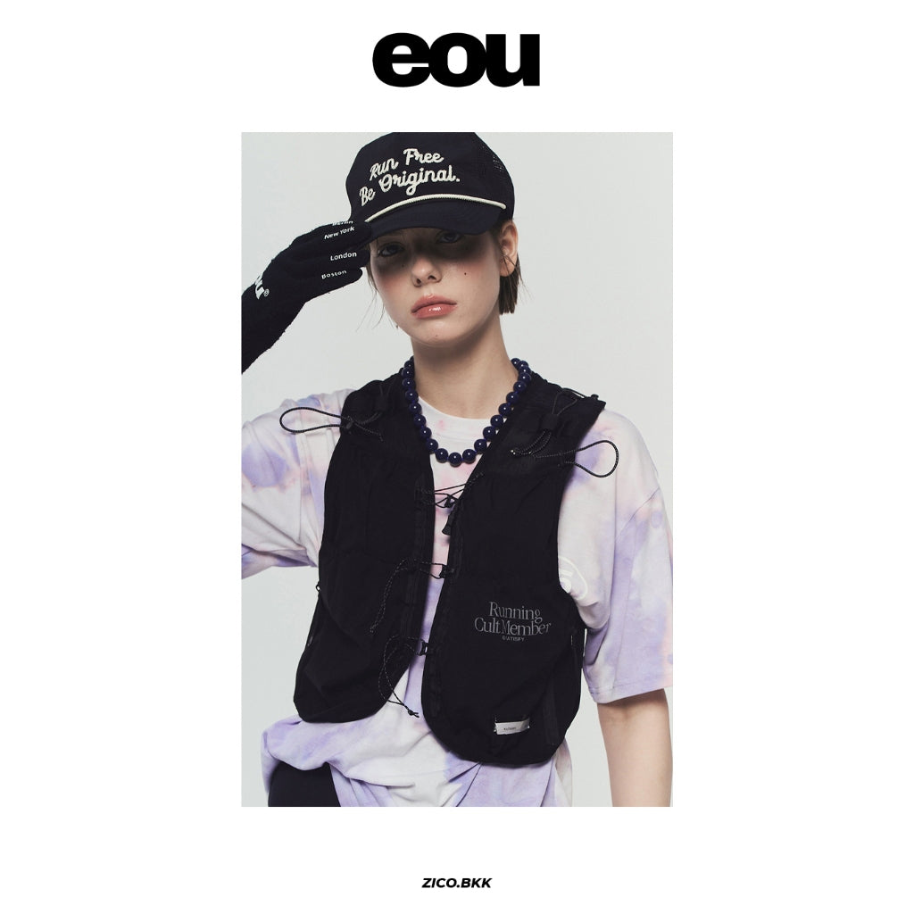 EOU Run Free Cap (Black, Red, Blue) - EOU Running Cap | ZICO.BKK