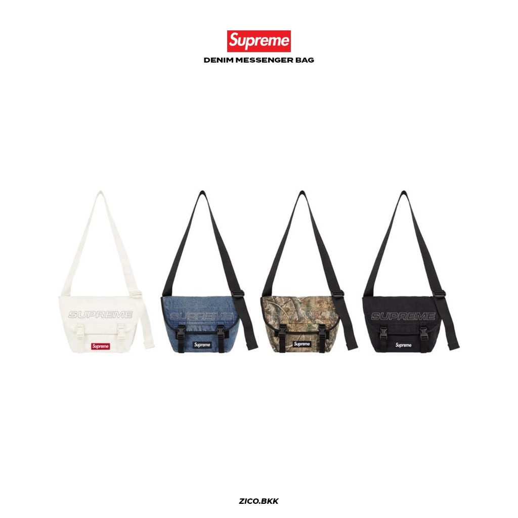 Supreme Denim Messenger Bag (FW25)