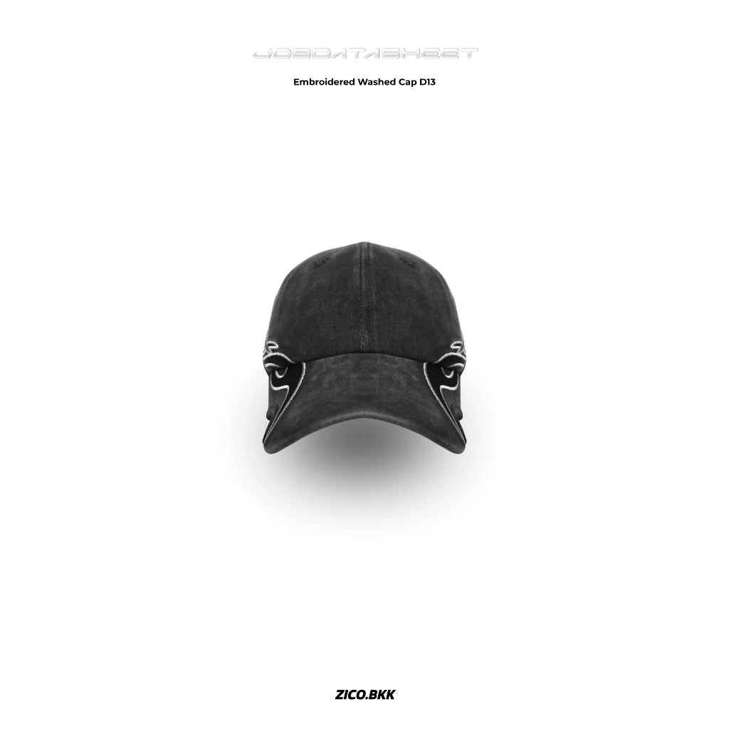 Jobdatasheet Embroidered Washed Cap D13 - Jobdatasheet Cap | ZICO.BKK