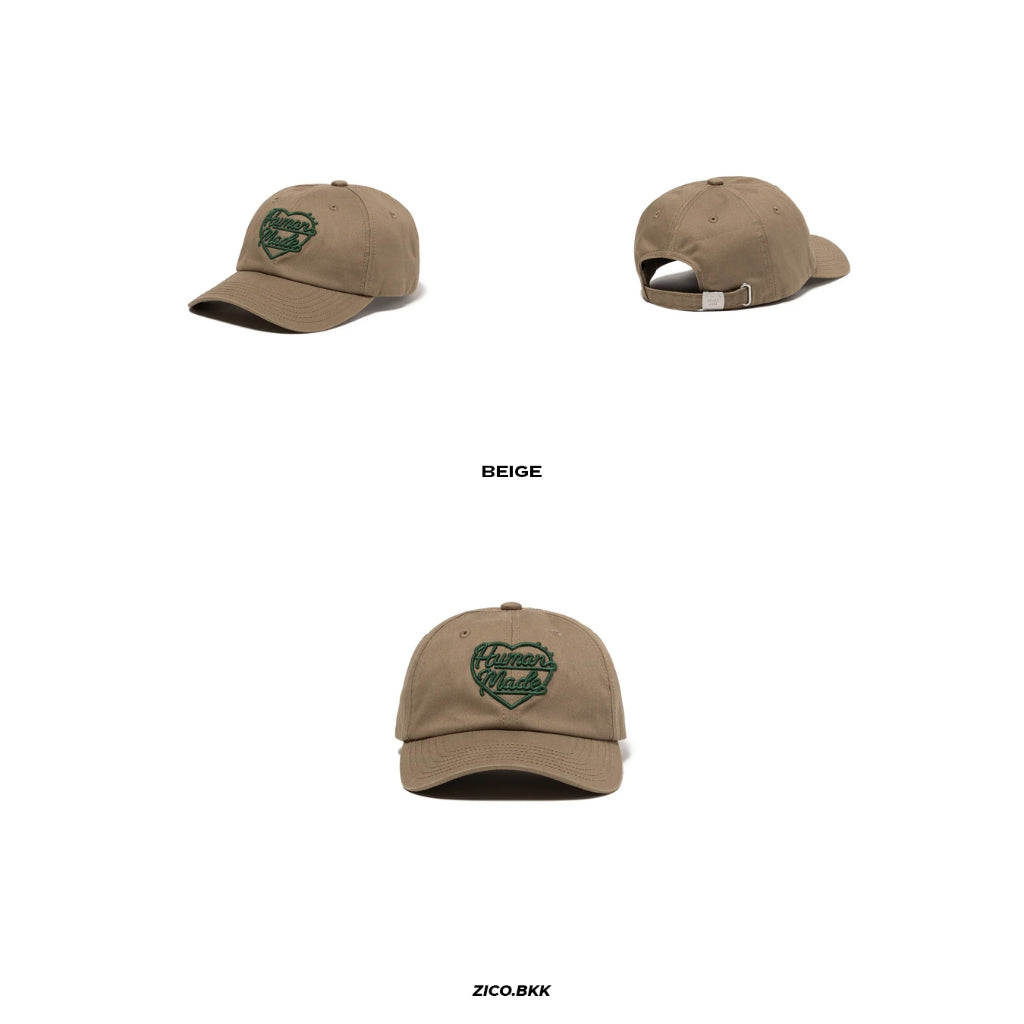Human Made 6 Panel Twill Cap (HM30GD100)
