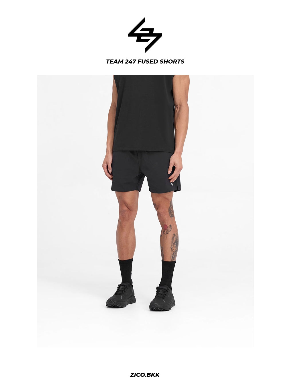 Represent Team 247 Fused Shorts — ภาพสินค้า 2
