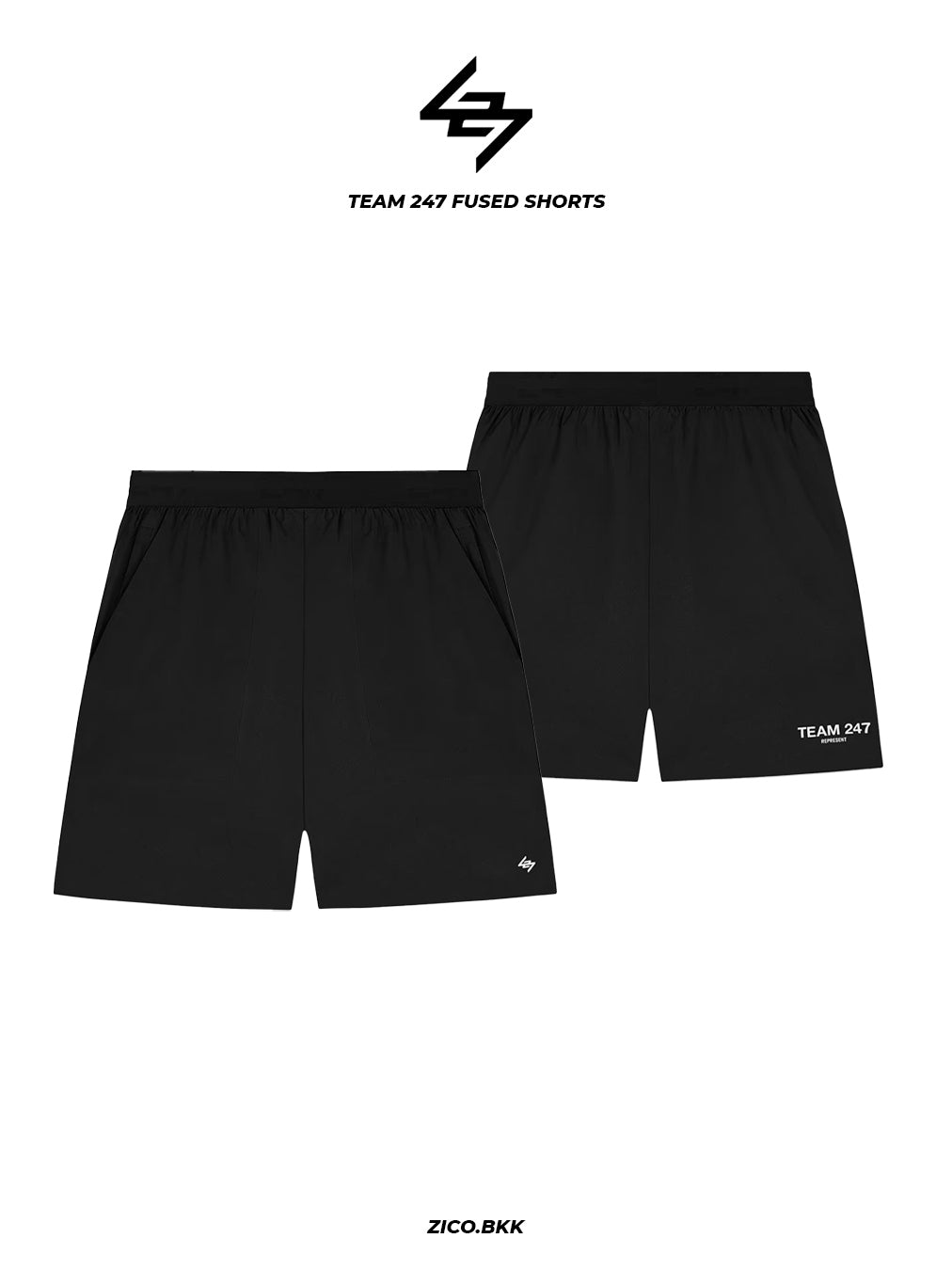 Represent Team 247 Fused Shorts — ภาพสินค้า 1