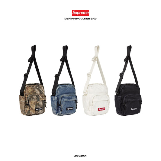 Supreme Denim Shoulder Bag (FW25) - Supreme Bag | ZICO.BKK