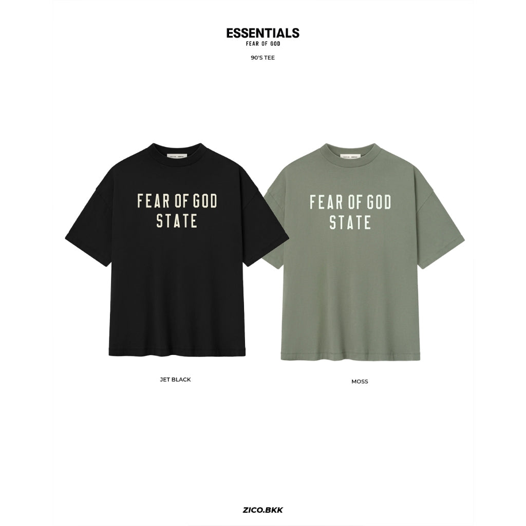 Essentials 90's Short Sleeve Tee (STATE)