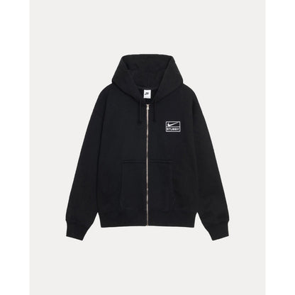 Stussy x Nike Fleece Zip-Up Hoodie (FJ9176, FJ9182)