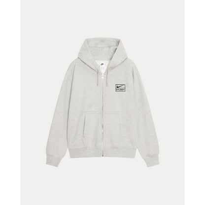 Stussy x Nike Fleece Zip-Up Hoodie (FJ9176, FJ9182)