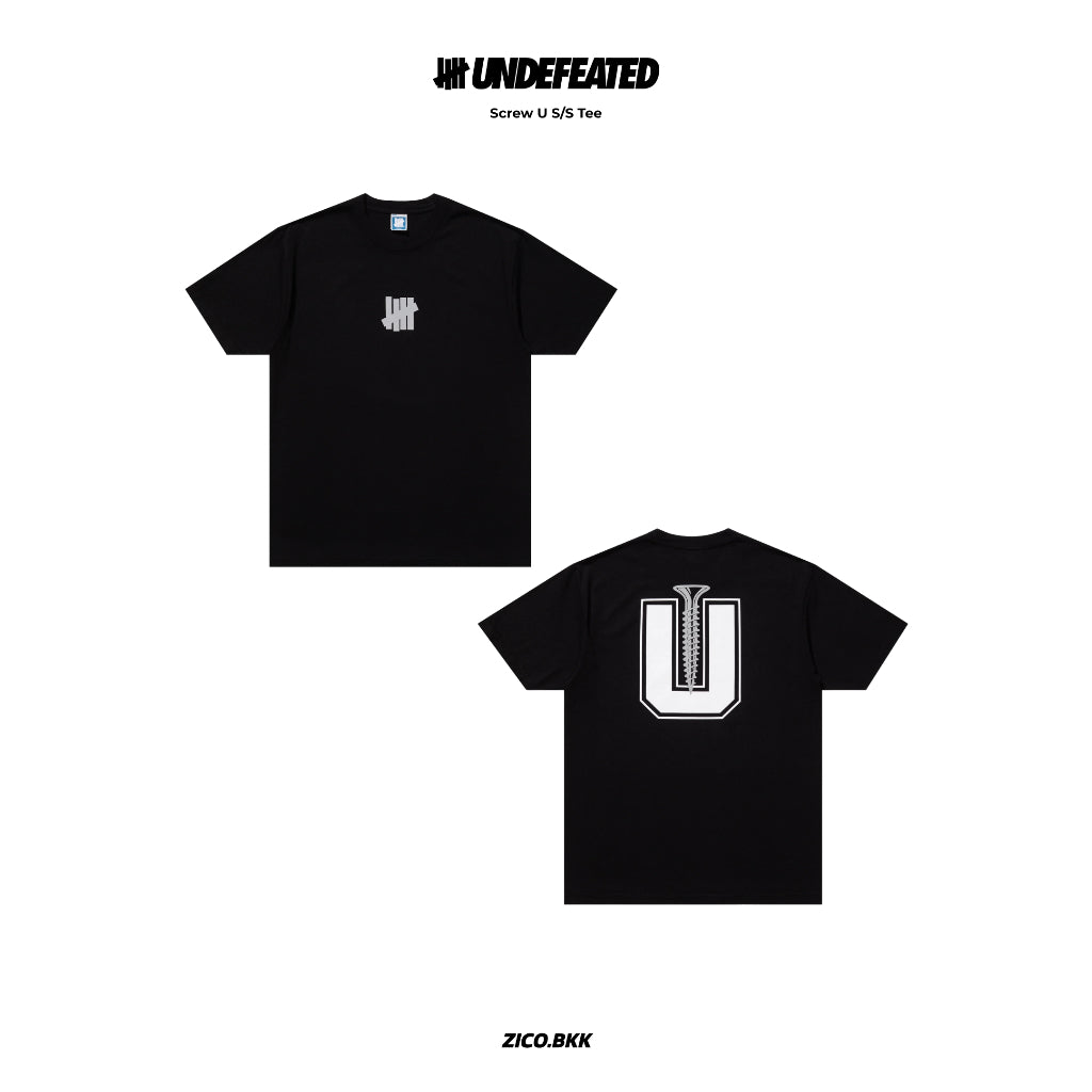 Undefeated Screw U S/S Tee - Undefeated T-Shirt | ZICO.BKK