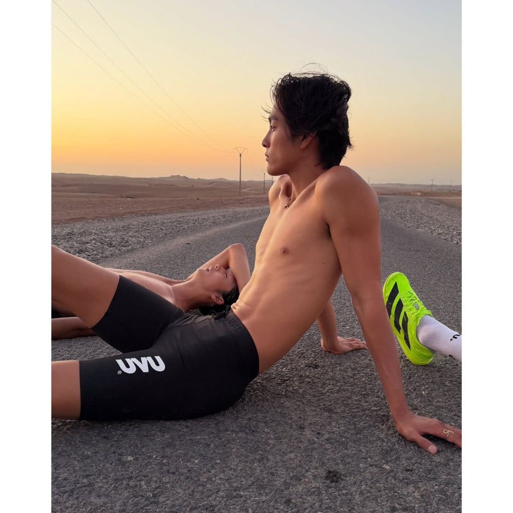 UVU Half Tight 2.0 Black | Running Half Tight | ZICO.BKK – zico.bkk