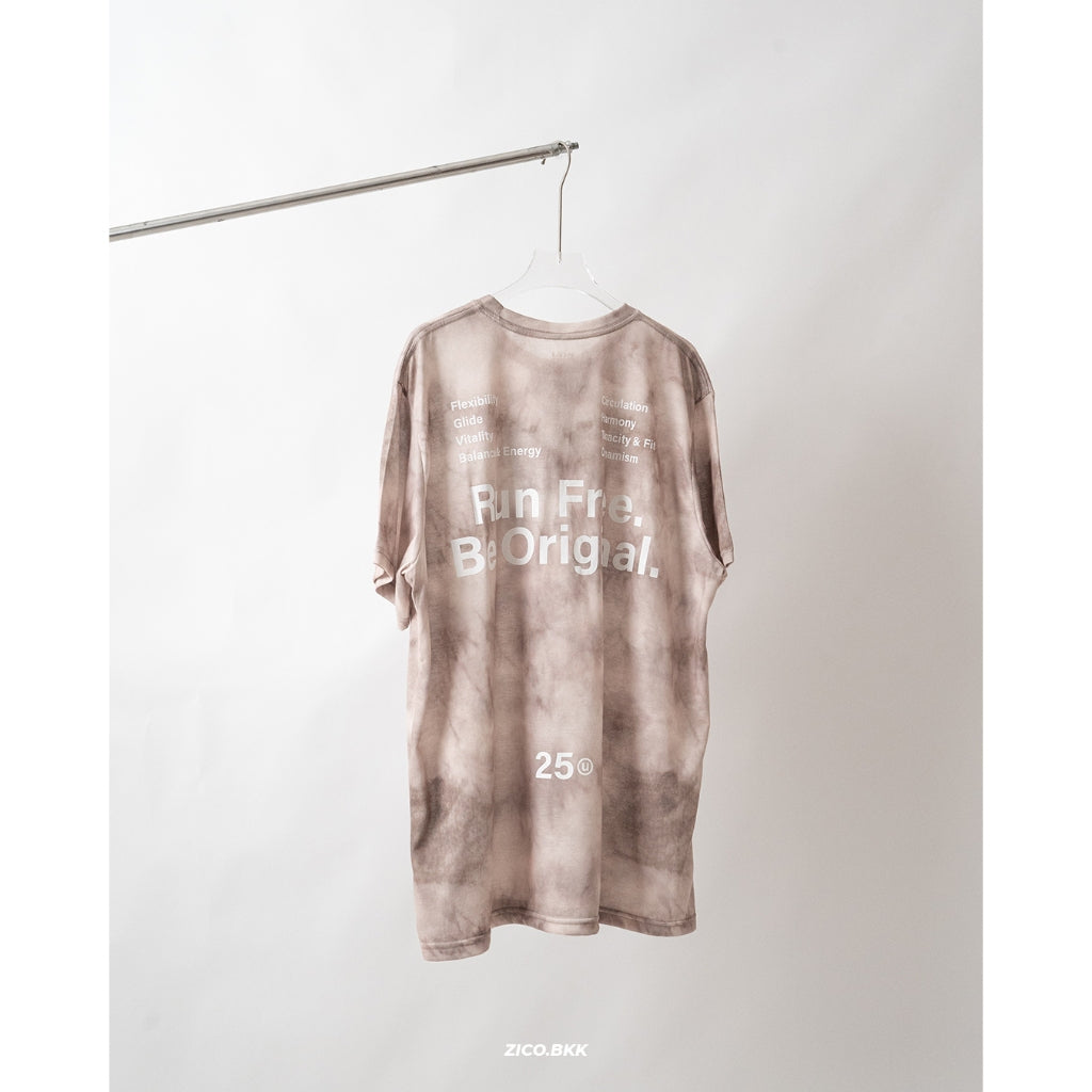 EOU Tie-dye Tee — “Run Free. Be Original.” - EOU Running T-Shirt | ZICO.BKK