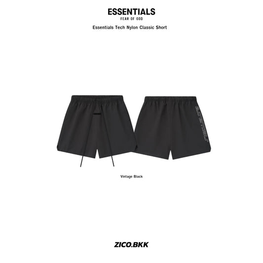 Essentials Tech Nylon Classic Short (FW25) - Essentials Fear of God Shorts | ZICO.BKK