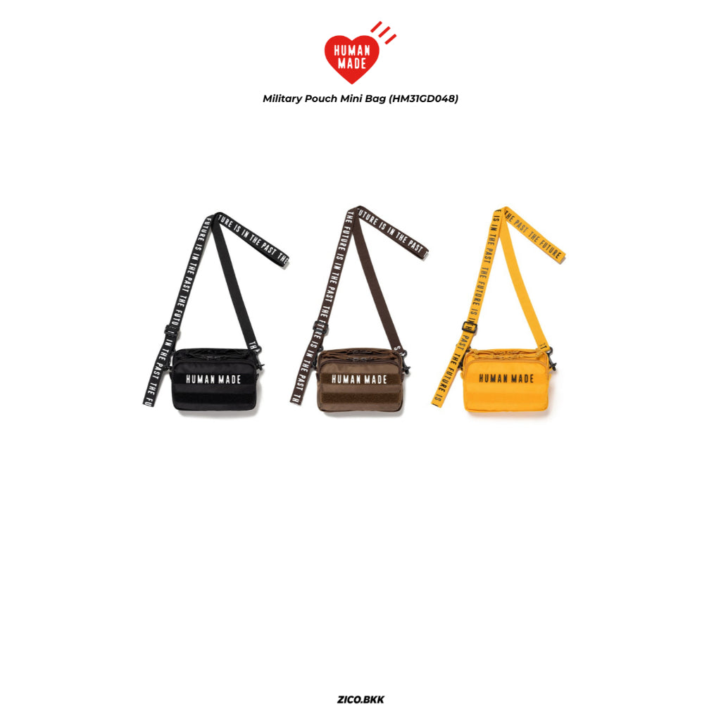 Human Made Military Pouch Mini Bag (HM31GD075)