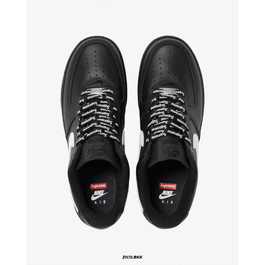 Nike Air Force 1 Low x Supreme Black [CU9225-002]