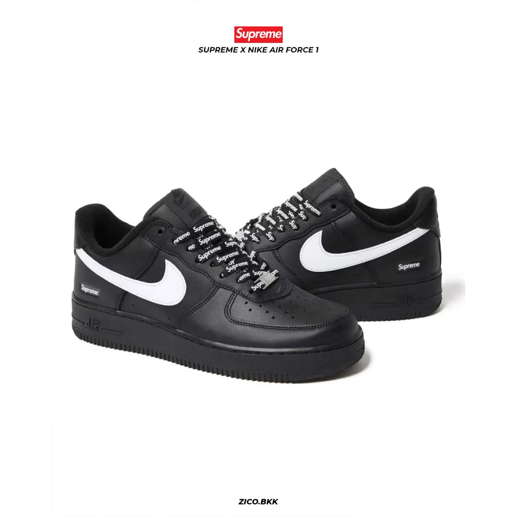 Nike Air Force 1 Low x Supreme Black [CU9225-002]