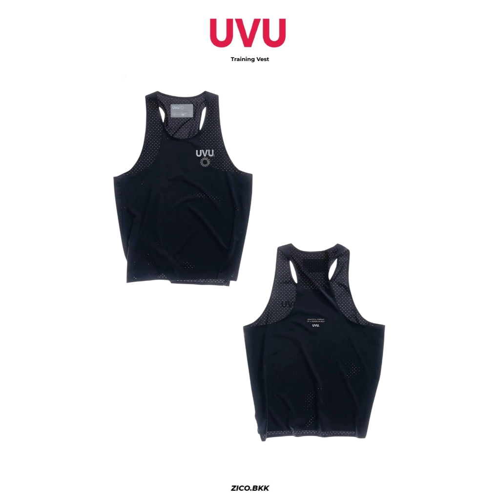 UVU Training Vest (Black) - UVU Racing Vest | ZICO.BKK