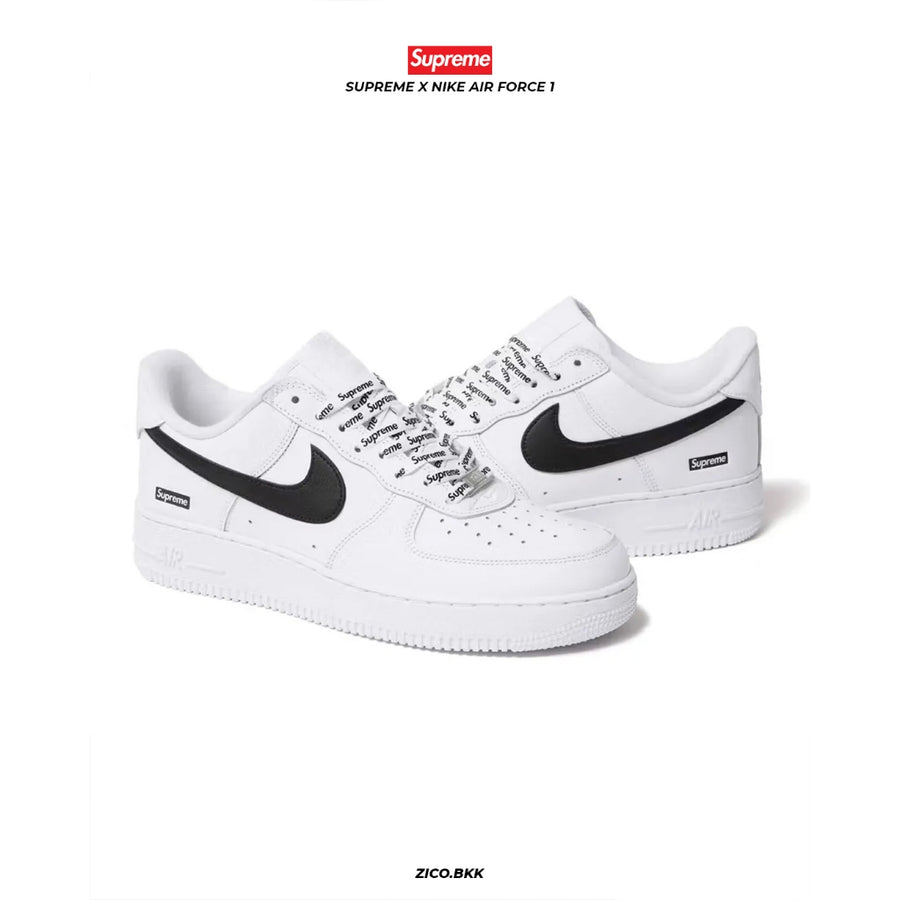Nike Air Force 1 Low x Supreme White [CU9225-102] - Supreme Sneakers | ZICO.BKK