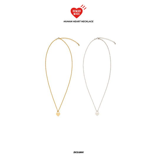 Human Made Heart Silver Necklace - Human Made Necklace | ZICO.BKK