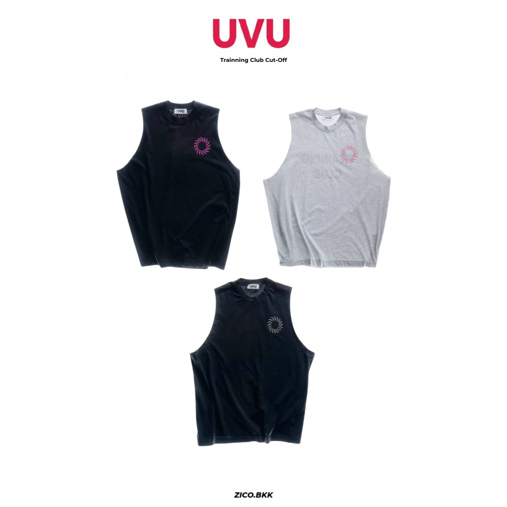 UVU Training Club Cut Off Black Sサイズ UVU Training Club Cut-Off | Racing Vest | ZICO.BKK – zico.bkk