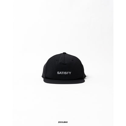 Satisfy PeaceShell™ 5‑Panel Pinch Cap (Satisfy Logo สะท้อนแสง)