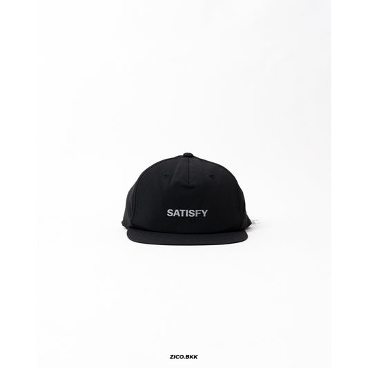 Satisfy PeaceShell™ 5‑Panel Pinch Cap (Satisfy Logo สะท้อนแสง)
