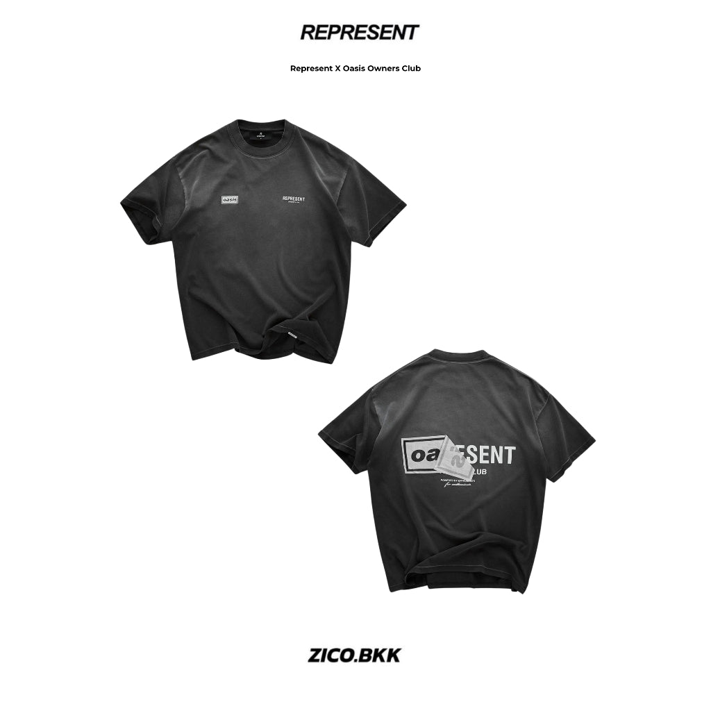 Represent X Oasis Owners Club T-Shirt - Represent T-Shirt | ZICO.BKK