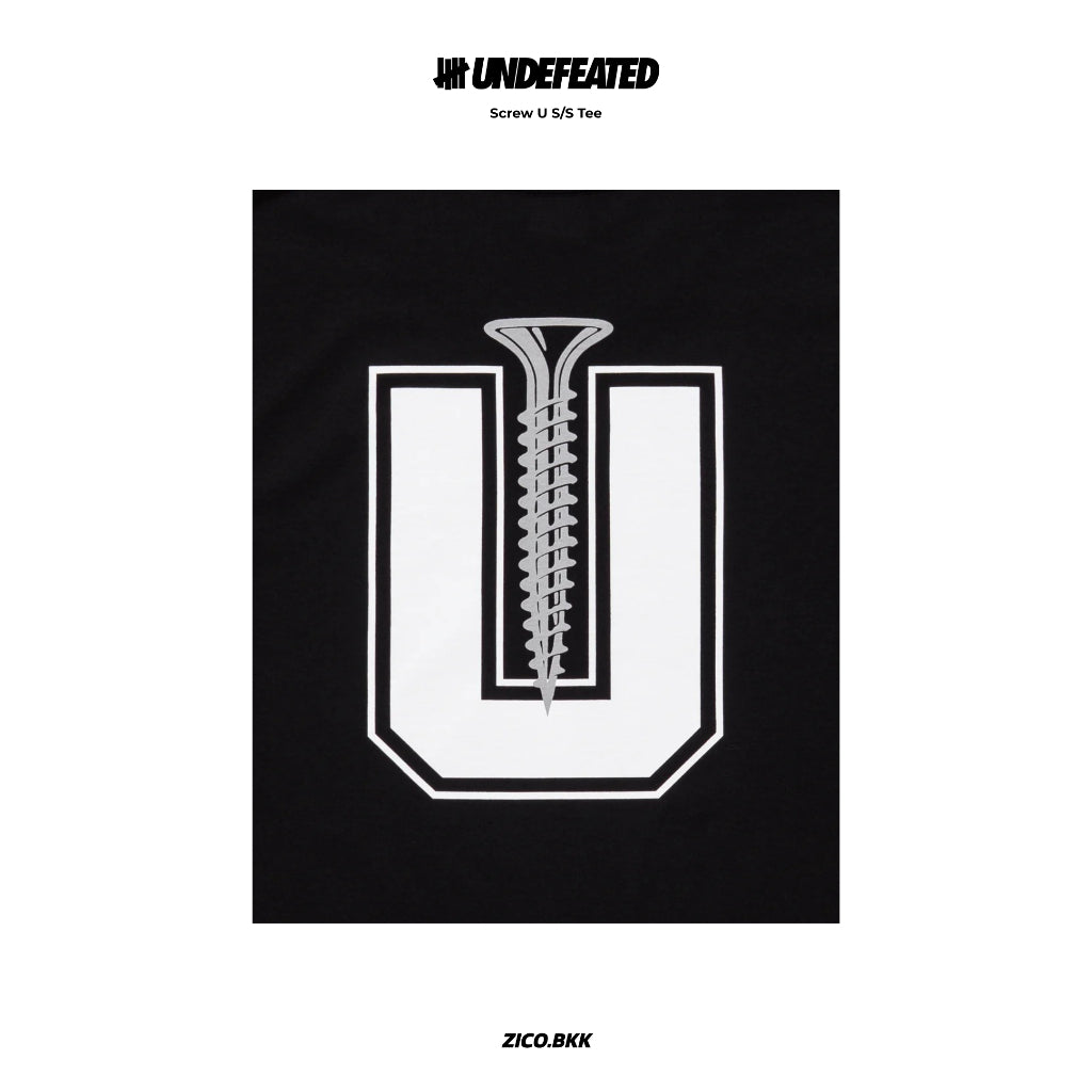 Undefeated Screw U S/S Tee - Undefeated T-Shirt | ZICO.BKK