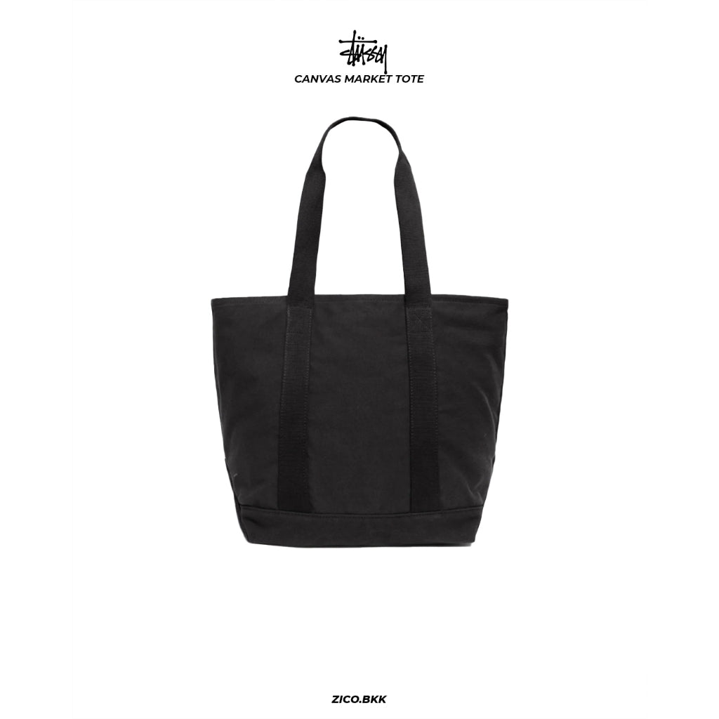 Stussy Canvas Market Tote Bag