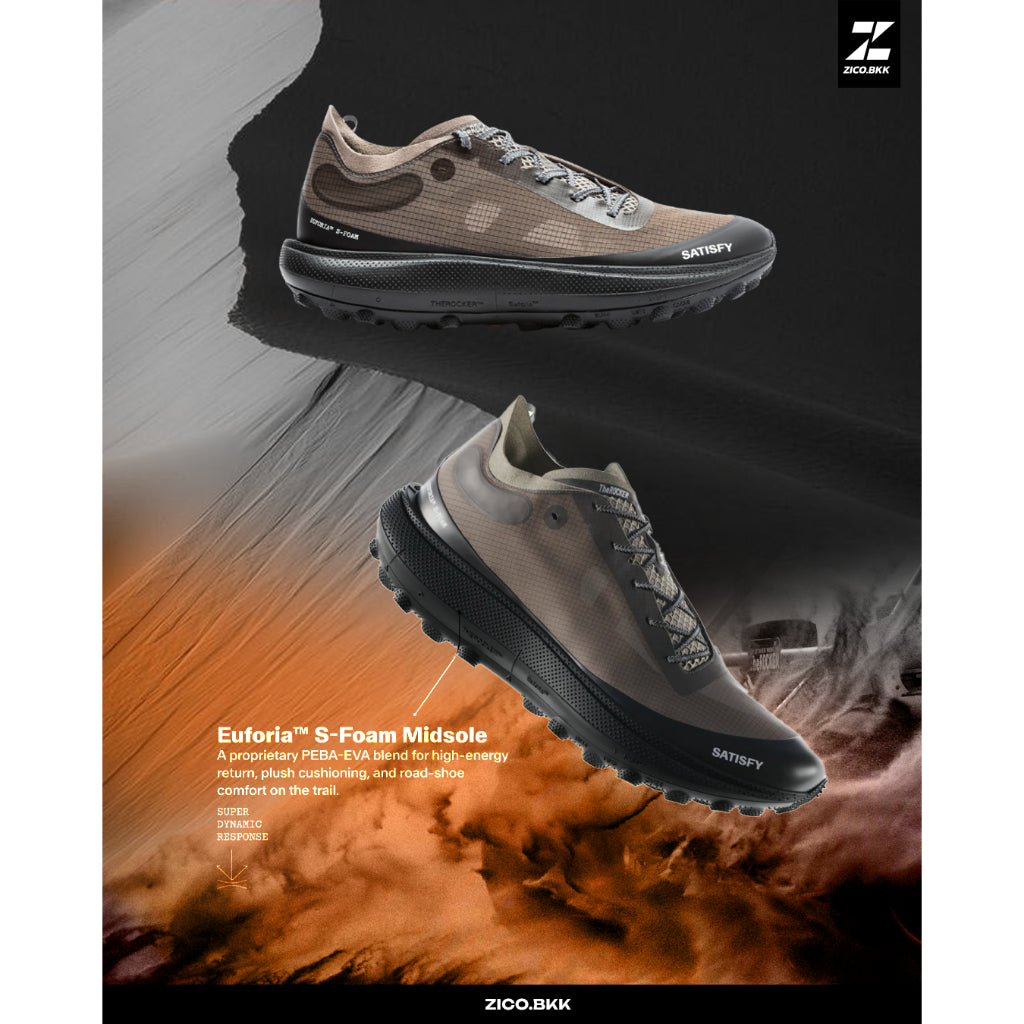 Satisfy TheRocker Performance Running Shoes / รองเท้า Running สุดล้ำจากฝรั่งเศส