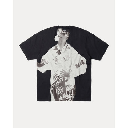 Stussy Paris Tee (Fade Black/ Natural)