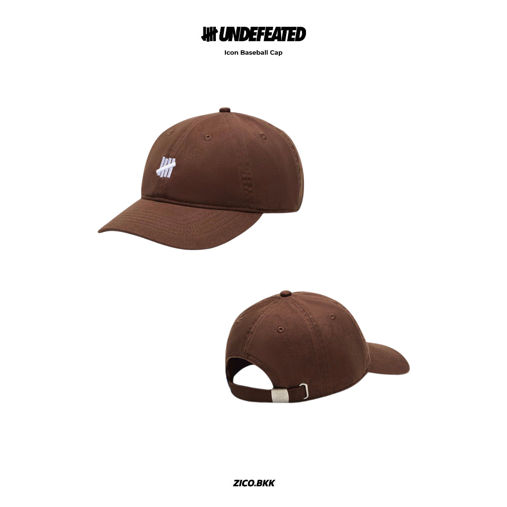 Undefeated Icon Baseball Cap - Undefeated Cap | ZICO.BKK