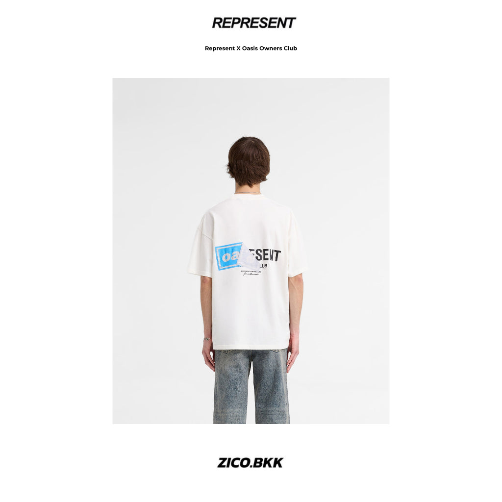 Represent X Oasis Owners Club T-Shirt - Represent T-Shirt | ZICO.BKK