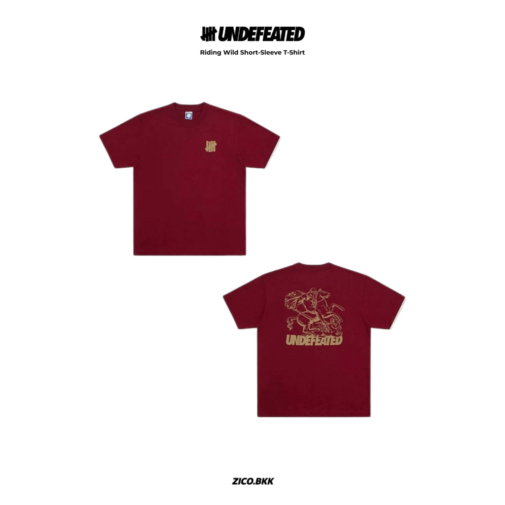 Undefeated Riding Wild Short-Sleeve T-Shirt (Year of the Horse Capsule Collection) - Undefeated Cap | ZICO.BKK