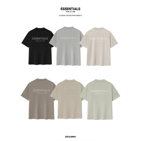 Essentials Classic Short Sleeve Tee (SS25) [Classic Collection Drop 2] - Essentials Fear of God T-Shirt | ZICO.BKK