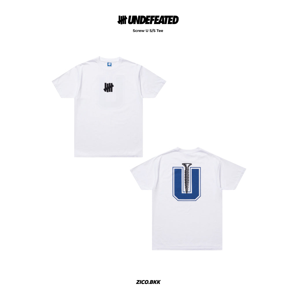 Undefeated Screw U S/S Tee - Undefeated T-Shirt | ZICO.BKK