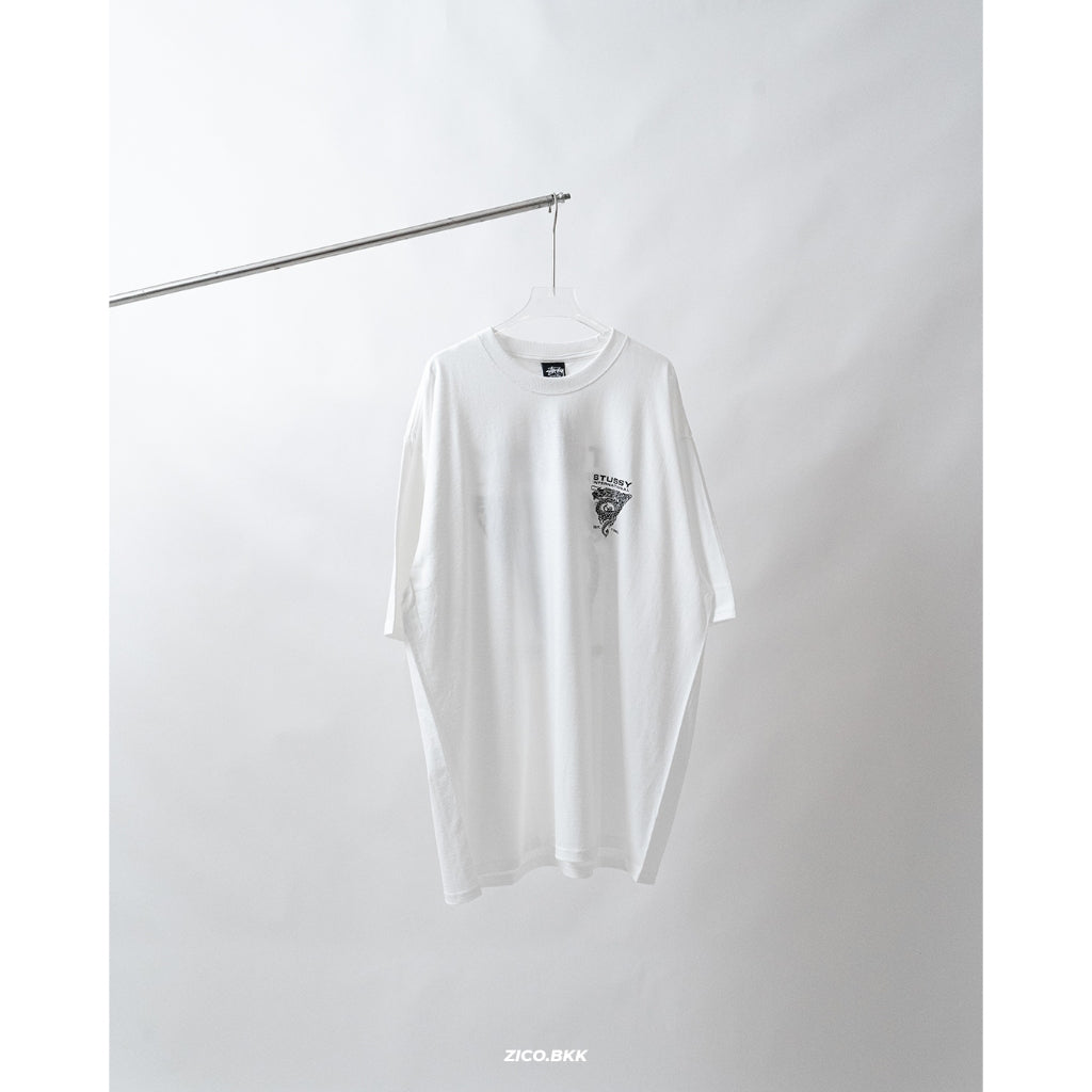 Stussy Dragon Tee (Black/White) - Stussy T-Shirt | ZICO.BKK